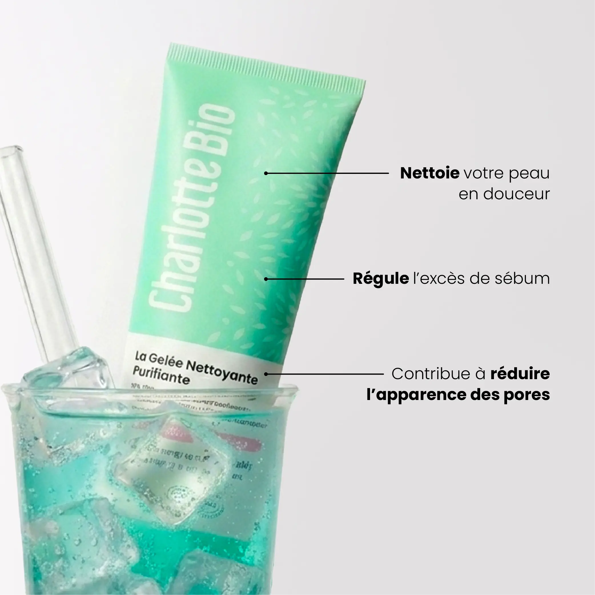 Gelée nettoyante purifiante bio