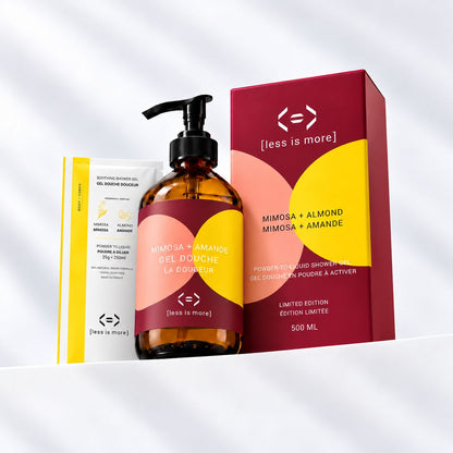 Chromessence Douceur gel douche coffret prestige 500 ml [mimosa + amande]