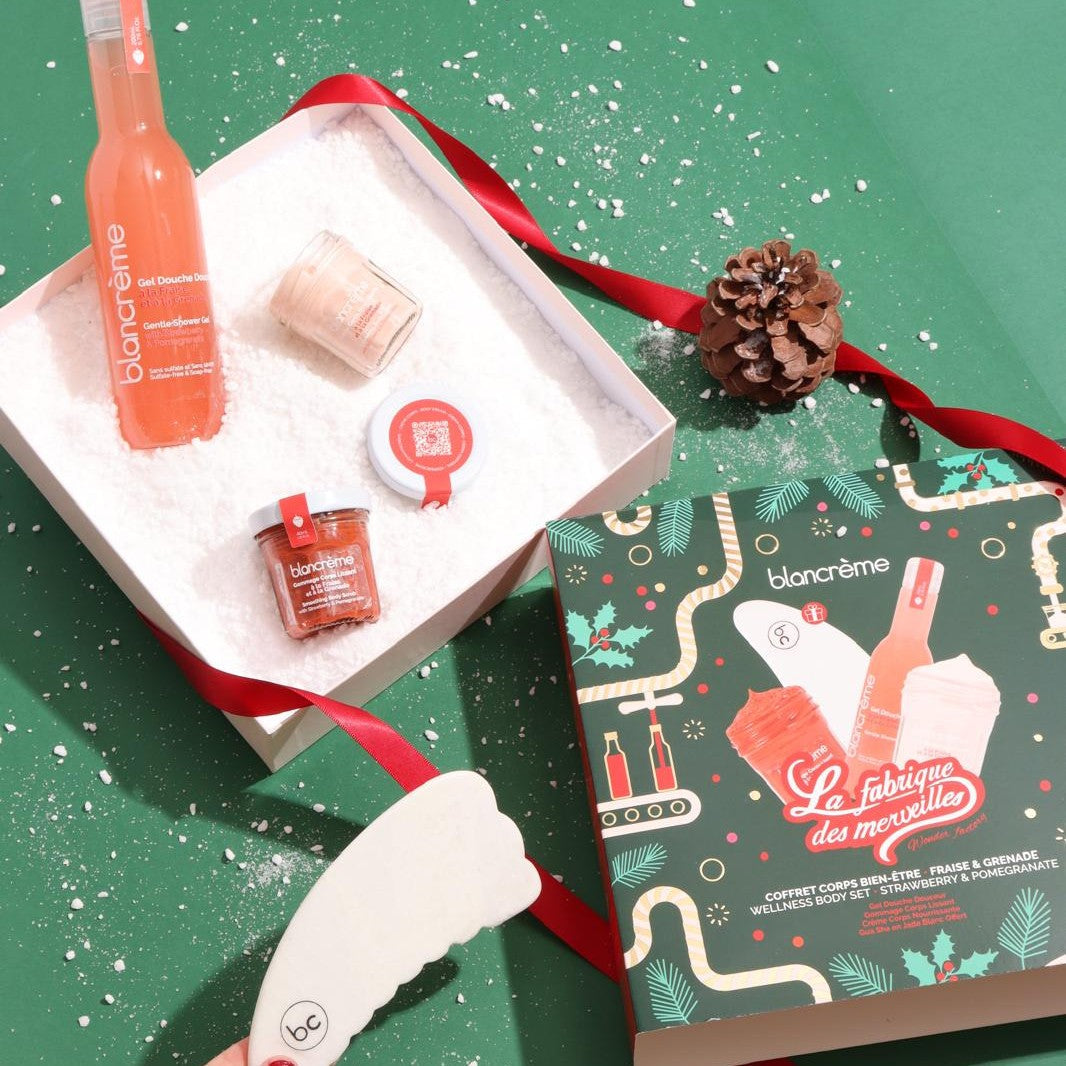 Body wellness boxes - Gua Sha - Strawberry & Pomegranate