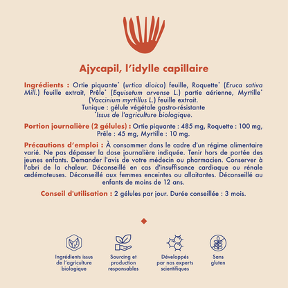 AJYCAPIL BIO - Food supplements - Hair