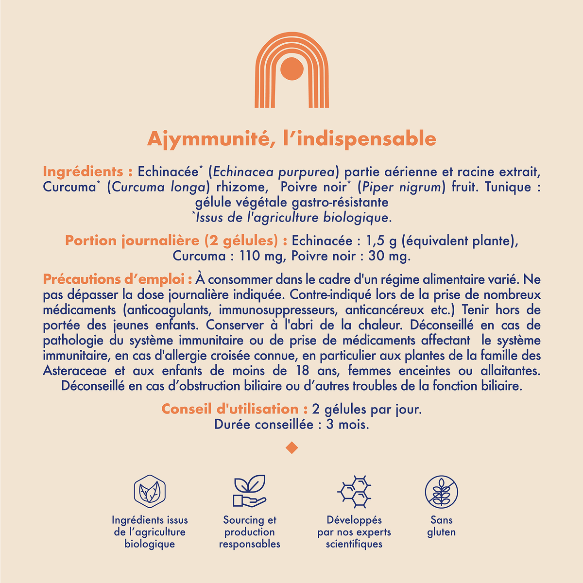 AJYMMUNITÉ BIO - Food supplements - Immune defenses