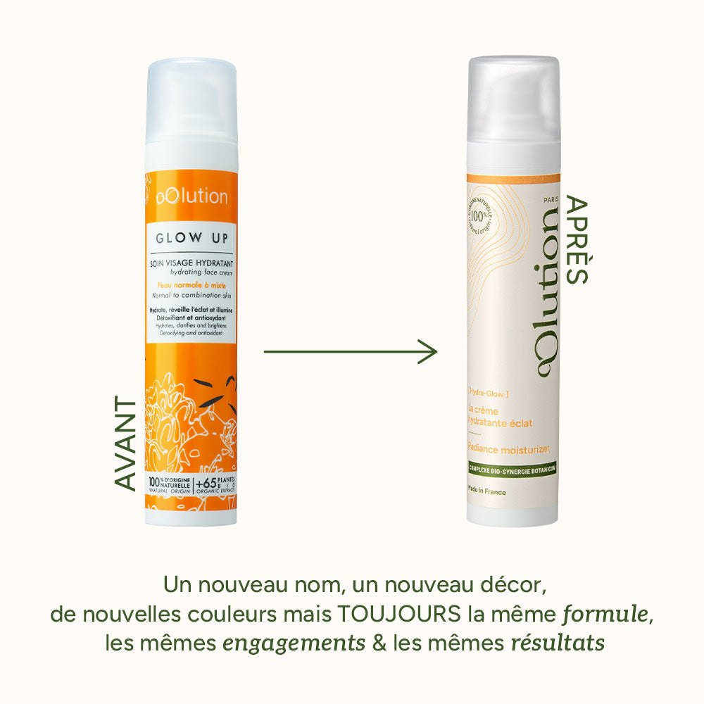 La crème hydratante éclat