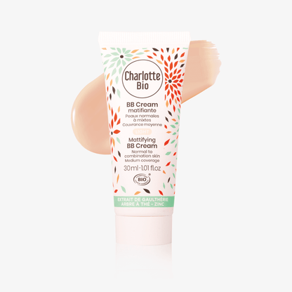 Organic mattifying BB cream