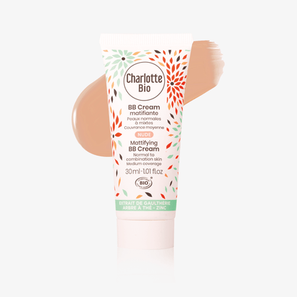 Organic mattifying BB cream