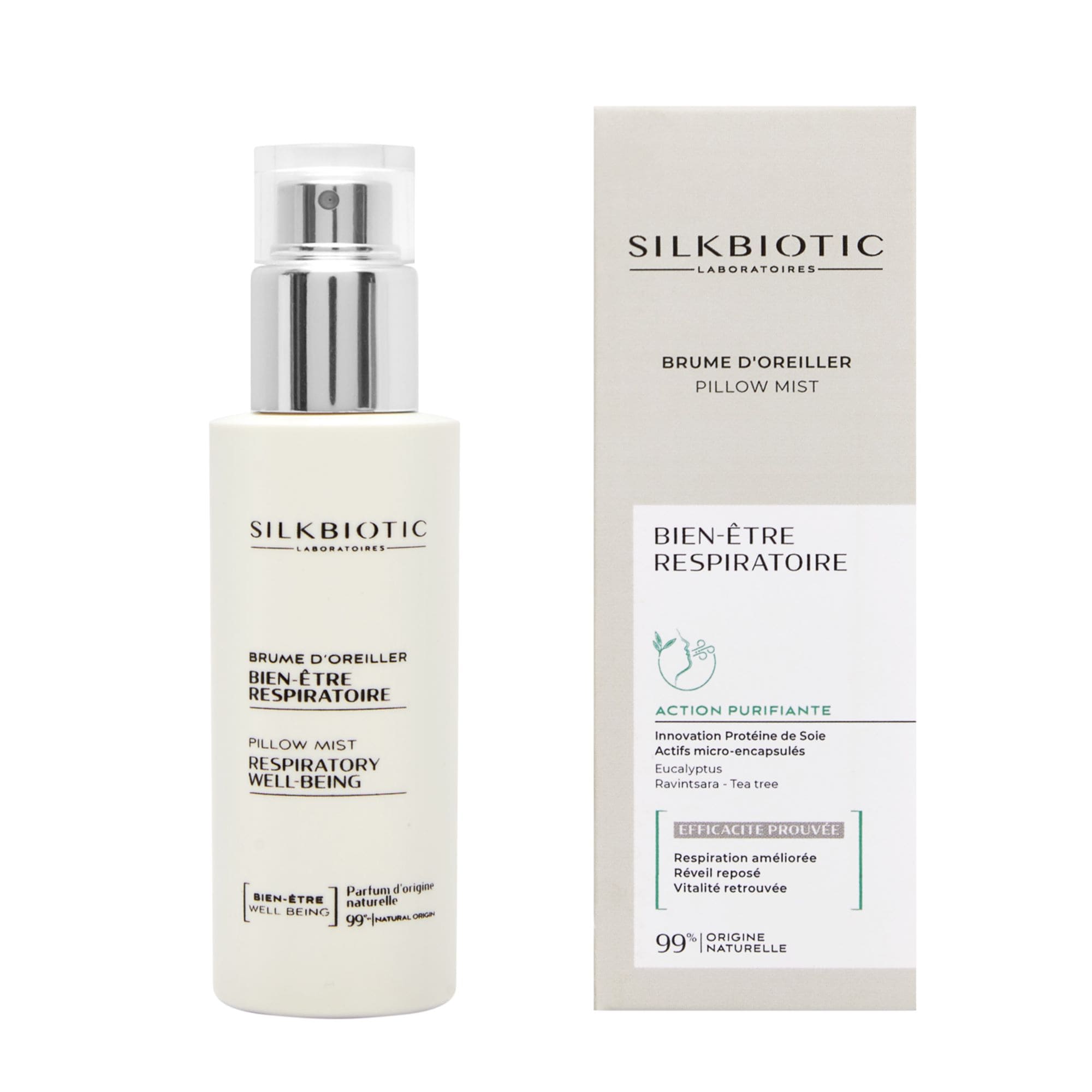 Respiratory Wellness Pillow Mist – 50ml – SILKBIOTIC