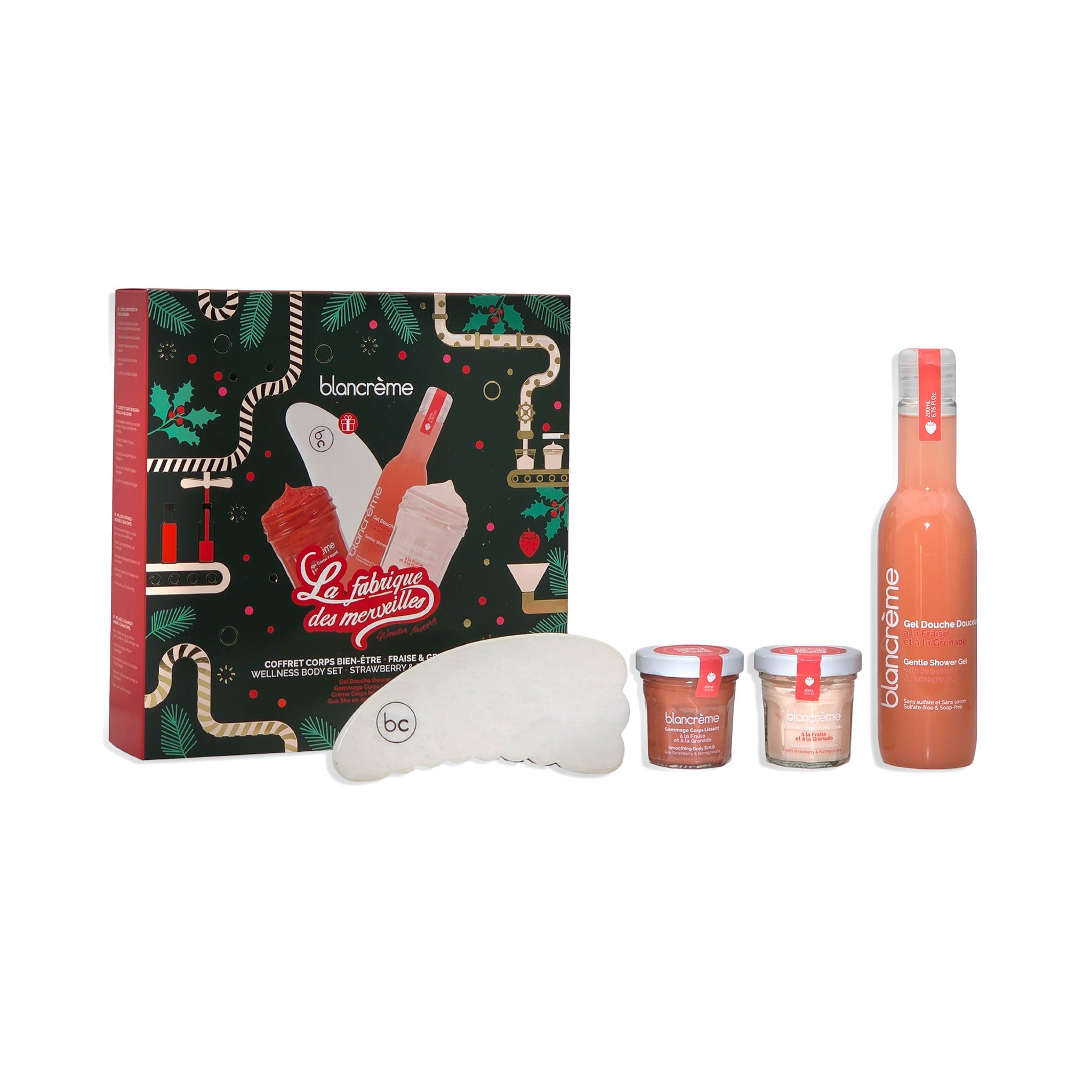 Body wellness boxes - Gua Sha - Strawberry & Pomegranate