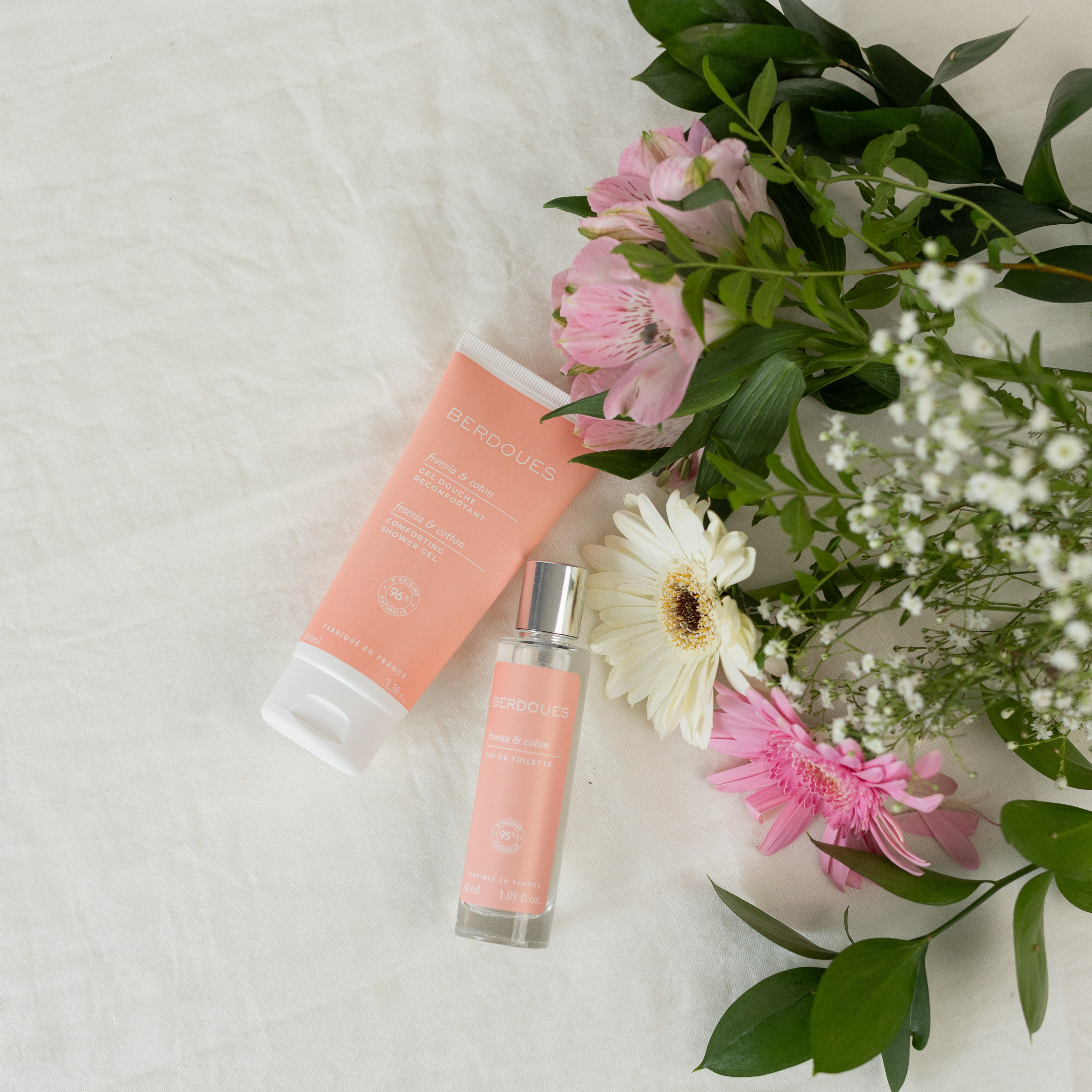 Freesia & Cotton Gift Set