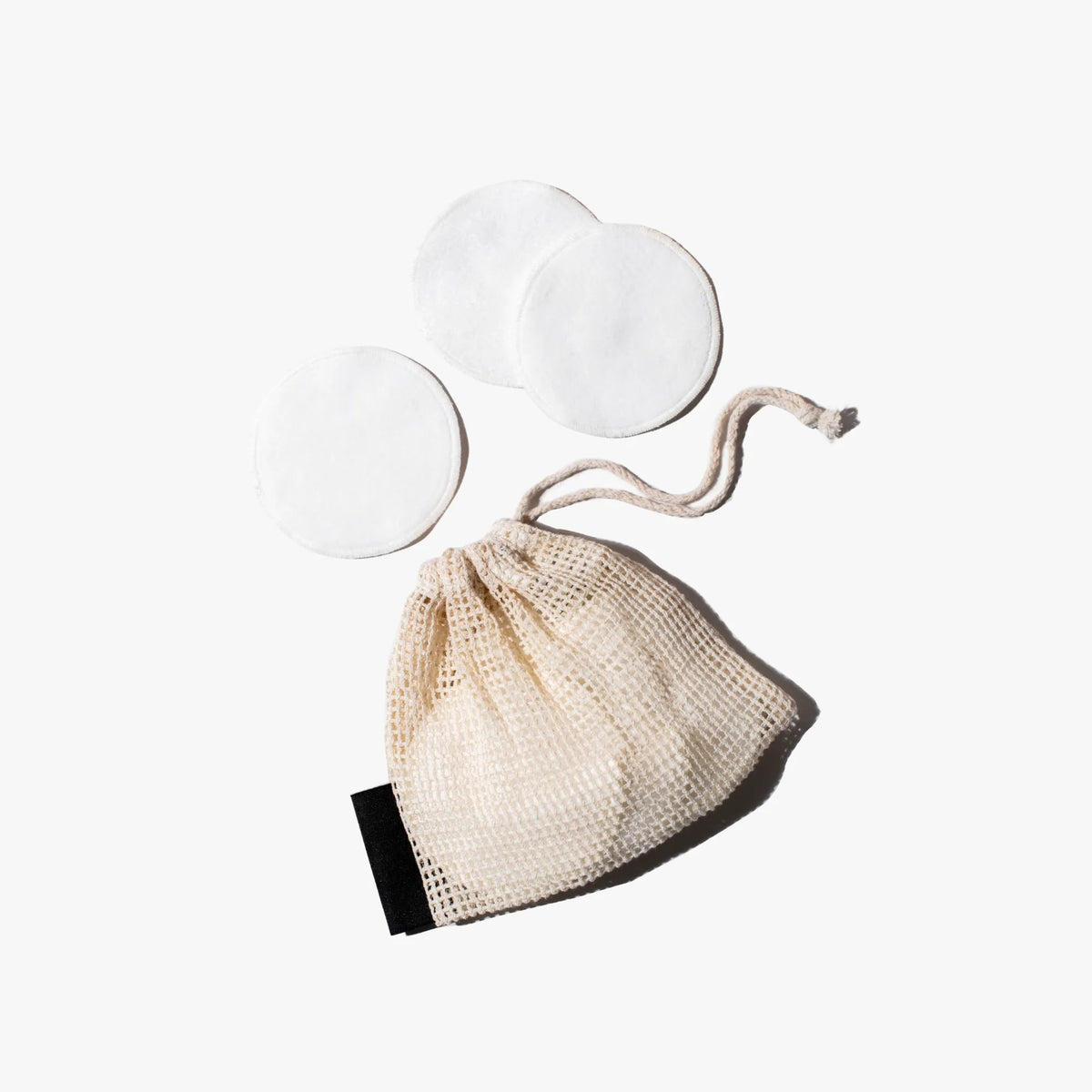 Reusable organic cotton pads