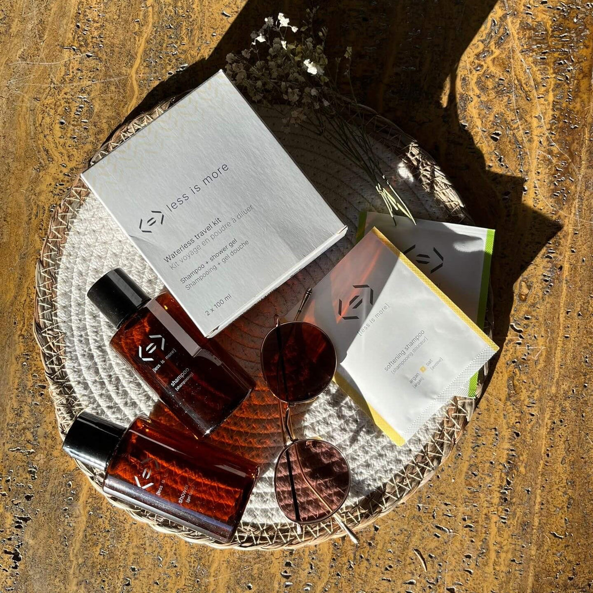 Travel kit [shower gel + shampoo]