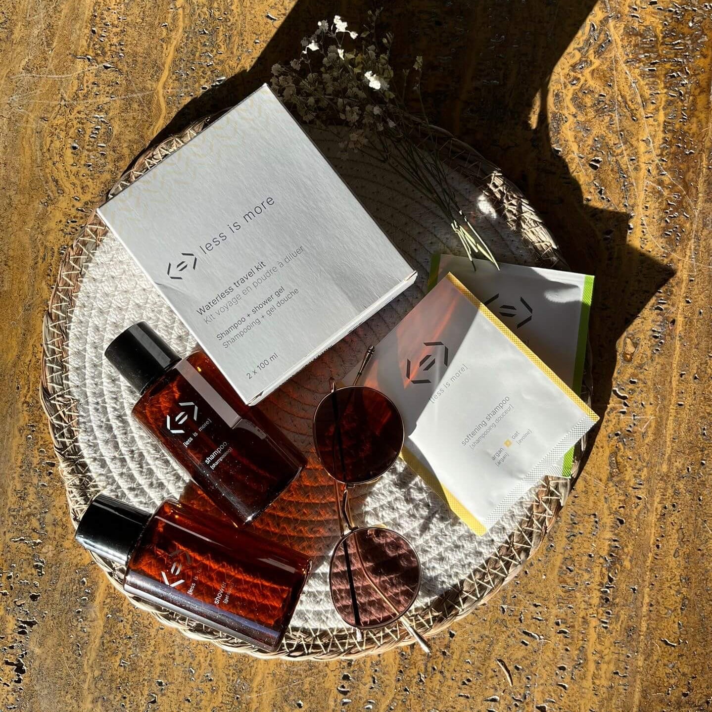 Travel kit [shower gel + shampoo]