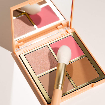 Duo healthy glow palette + brush