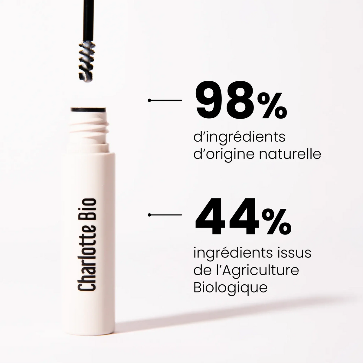 Clear brow gel