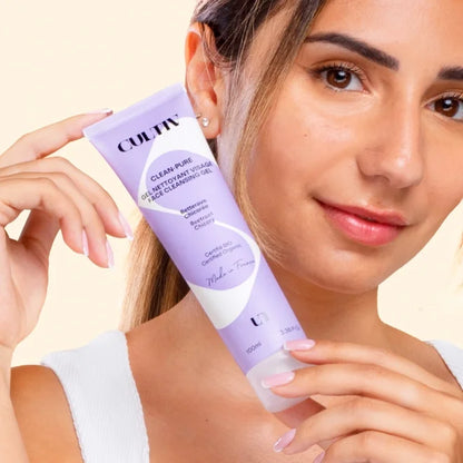 CLEAN-PURE Gel nettoyant visage 100mL
