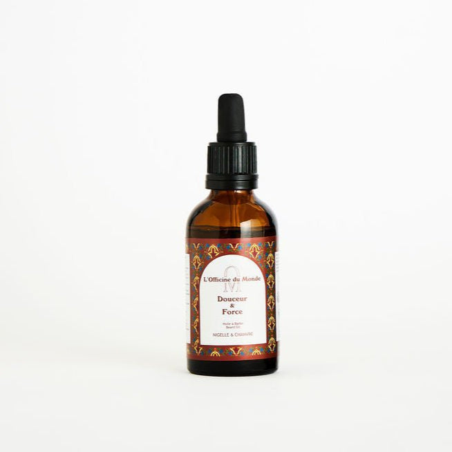 Huile à barbe - Douceur & Force - Nigelle & Chanvre