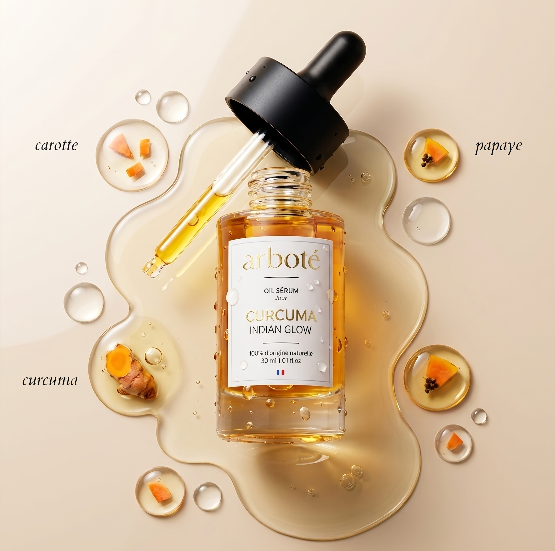 Turmeric Day Serum Oil - Indian Glow