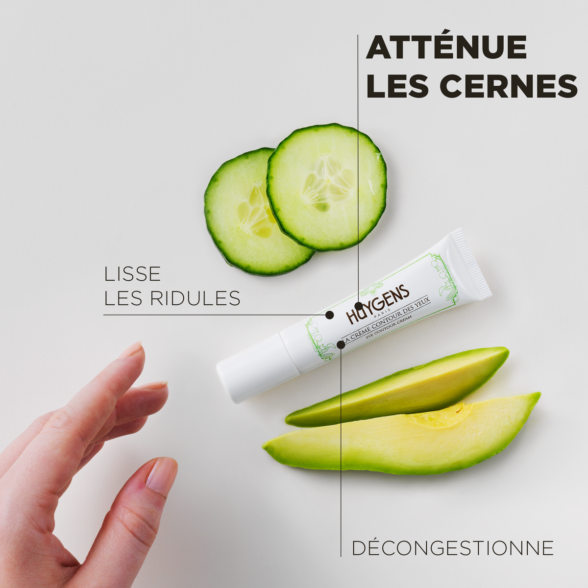 Le Contour Des Yeux Concombre