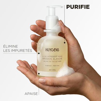 Le Gel Nettoyant Visage Infusion Blanche