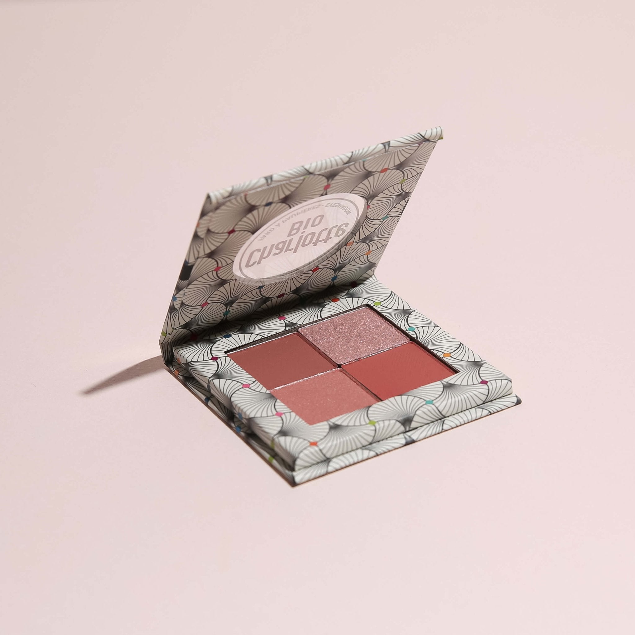 Palette de 4 fards à paupières BIO - Girly