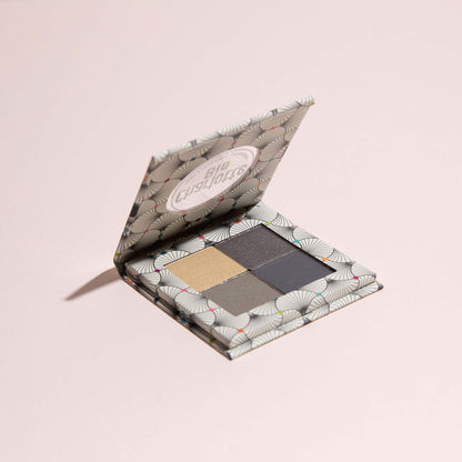 Palette de 4 fards à paupières BIO - Silver Smokey