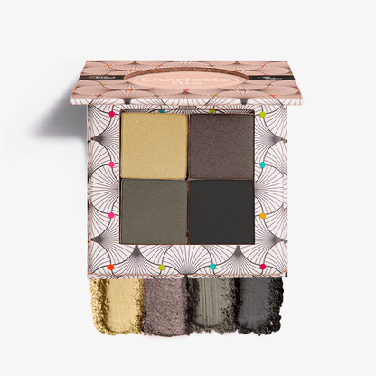Palette de 4 fards à paupières BIO - Silver Smokey
