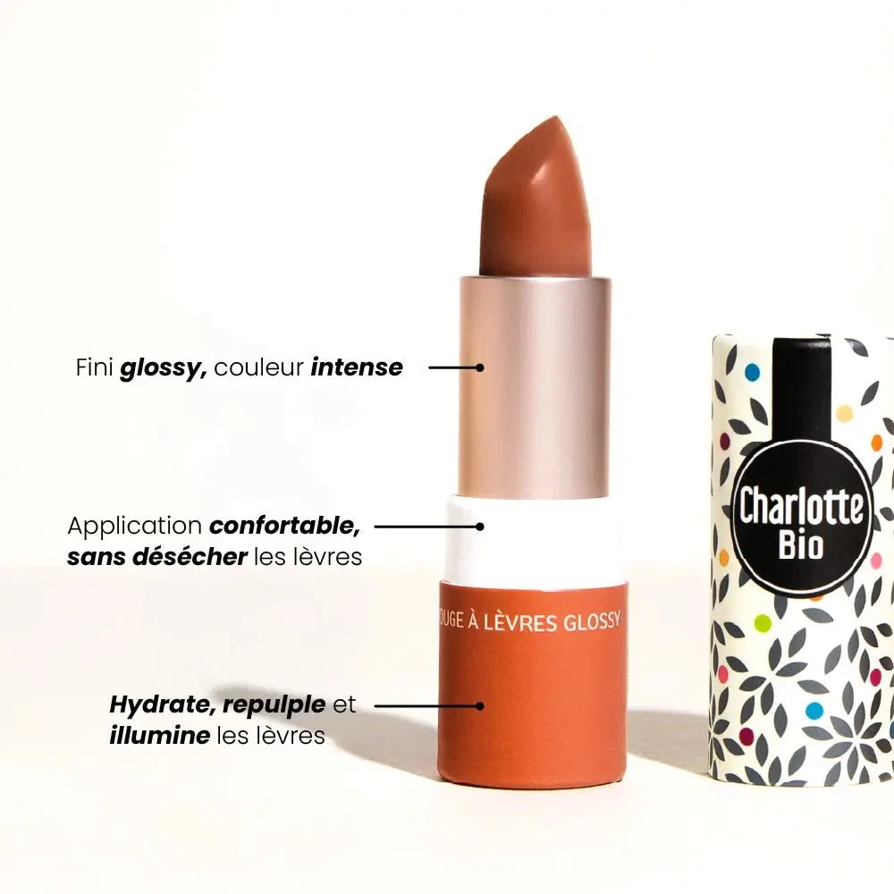 Glossy lipstick