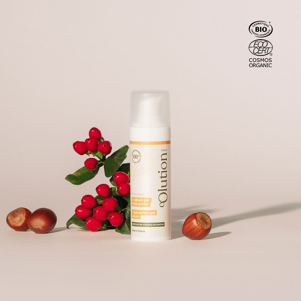The triple-action gel serum
