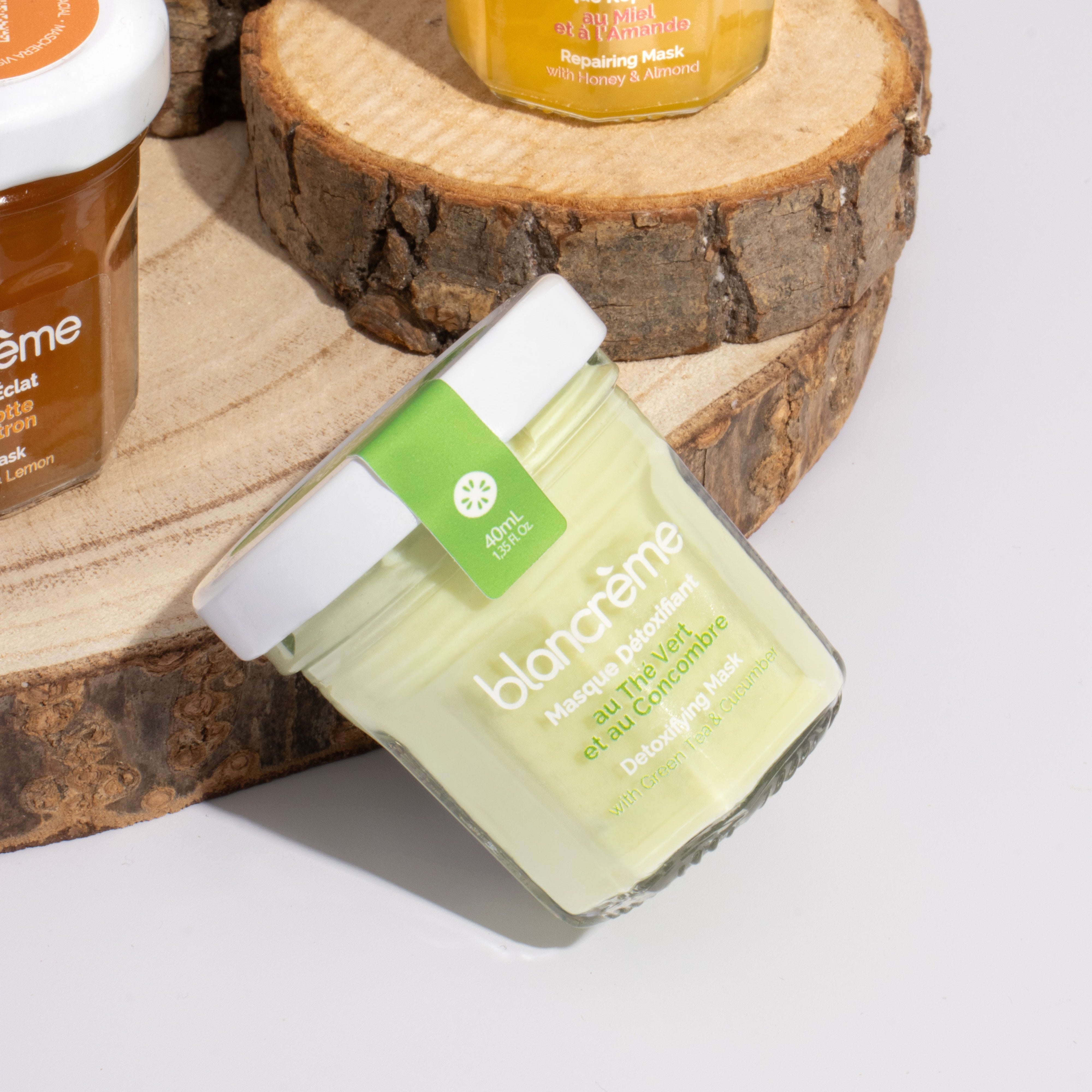 Masque détoxifiant - Thé vert & Concombre