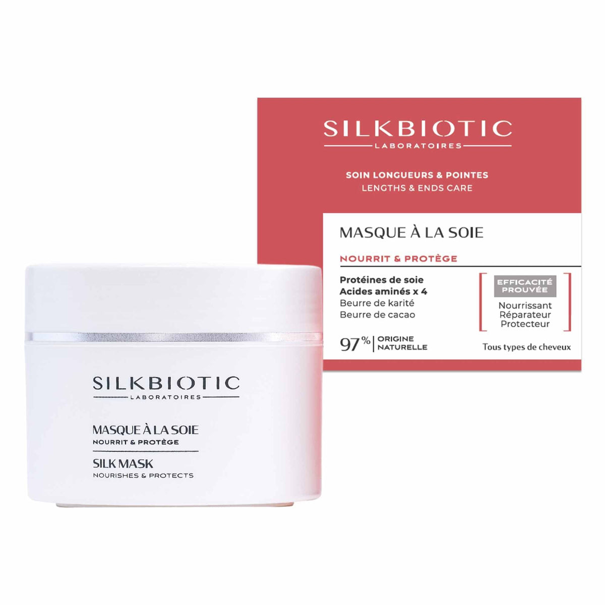 Silk Mask – Ends and Lengths Treatment – 200ml – SILKBIOTIC