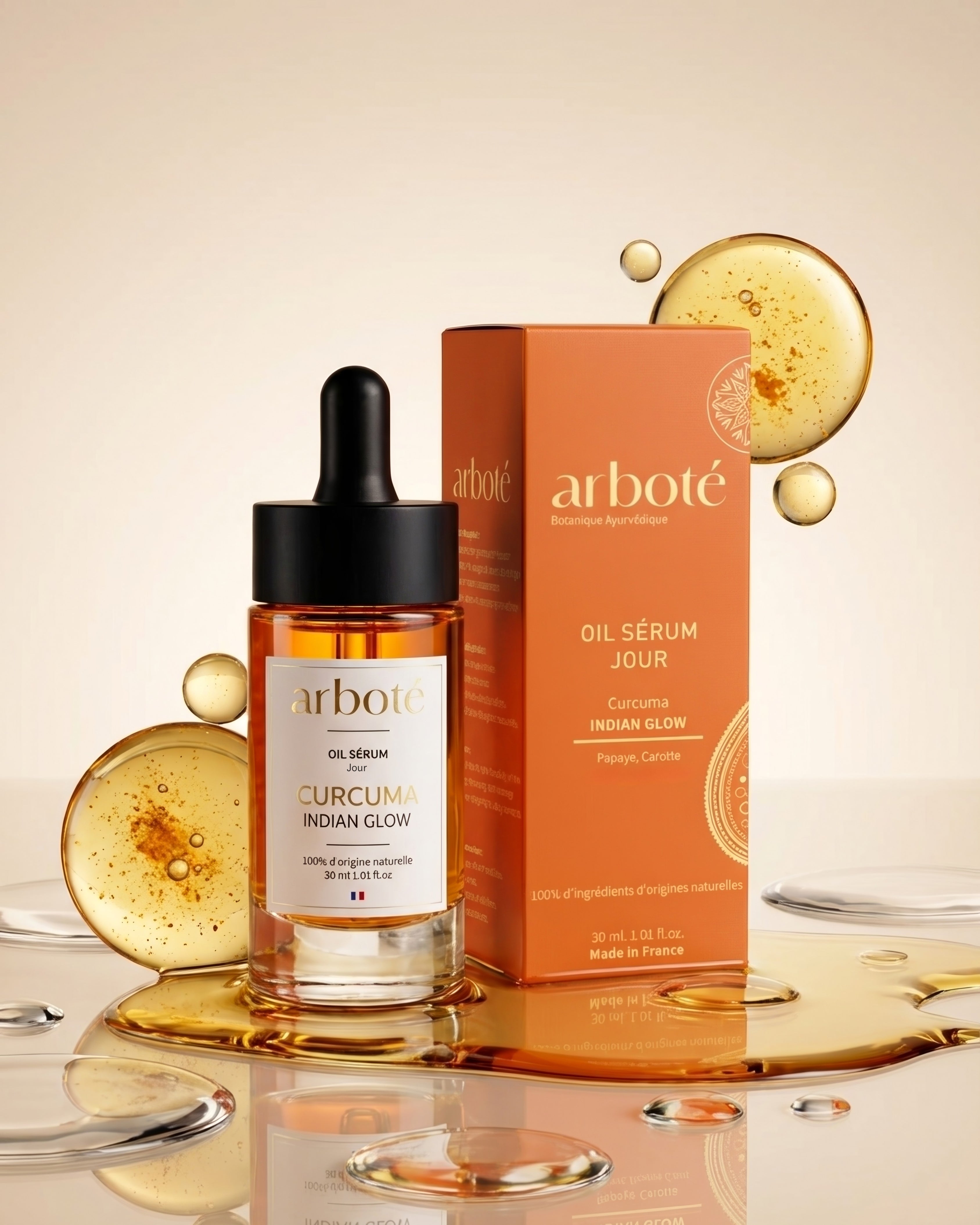 Turmeric Day Serum Oil - Indian Glow