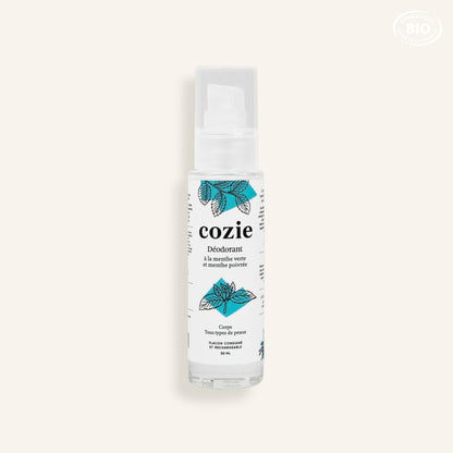 Déodorant à la menthe verte et menthe poivrée