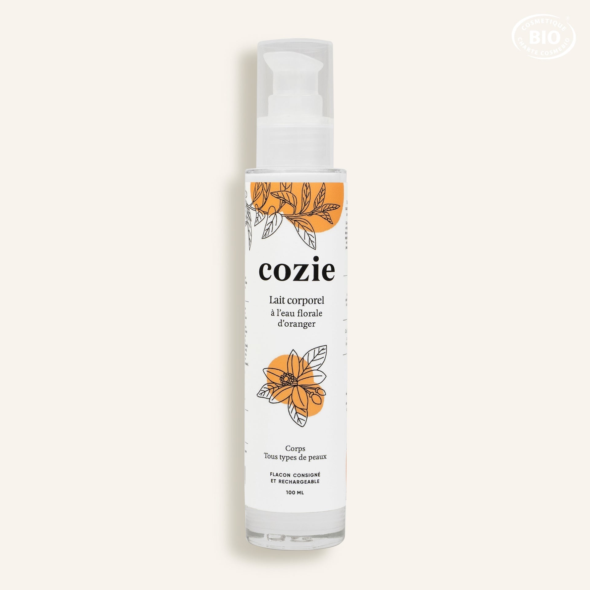 Orange Blossom Floral Water Body Milk