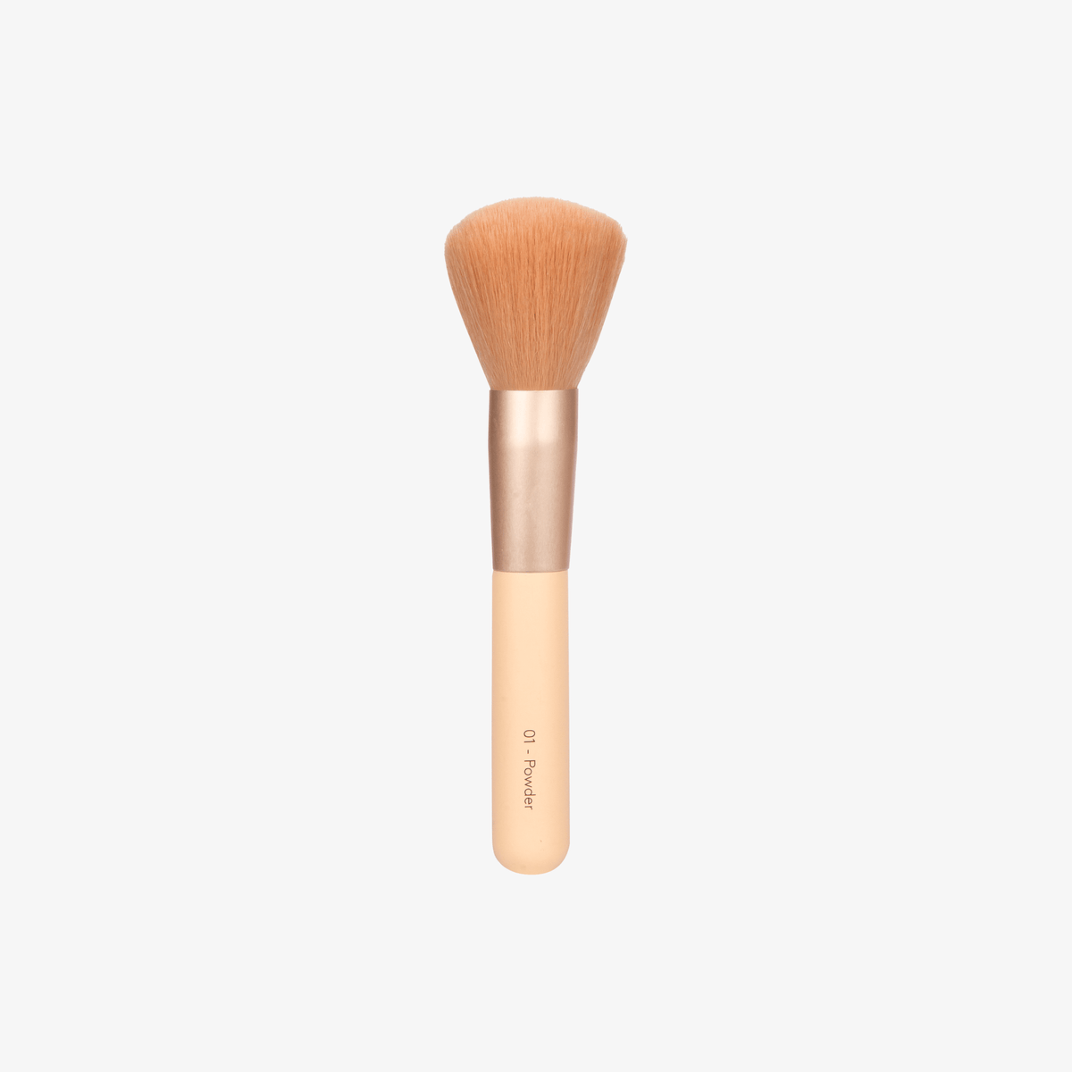 Compact powder brush