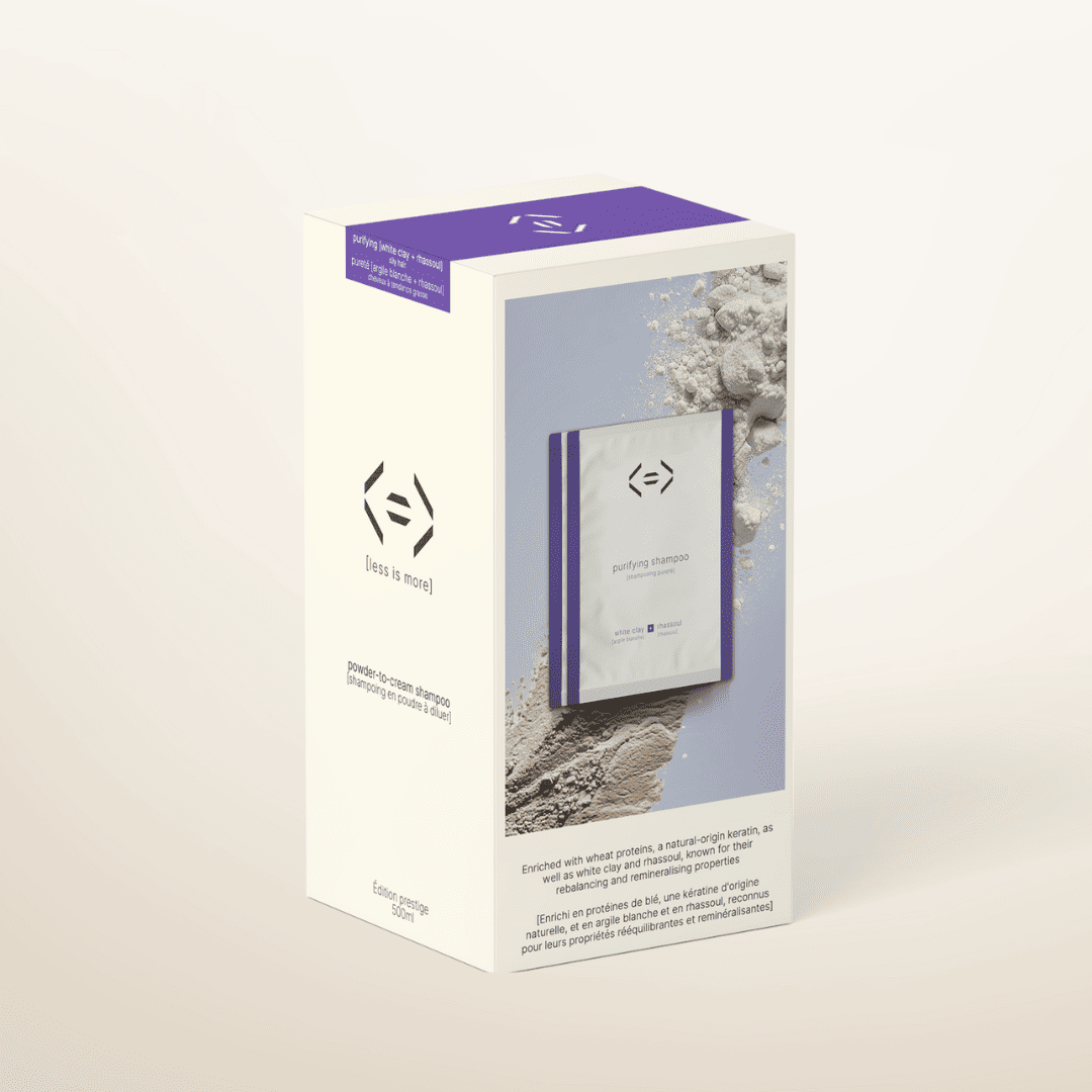 Prestige set - purity shampoo 500 ml [white clay + ghassoul]