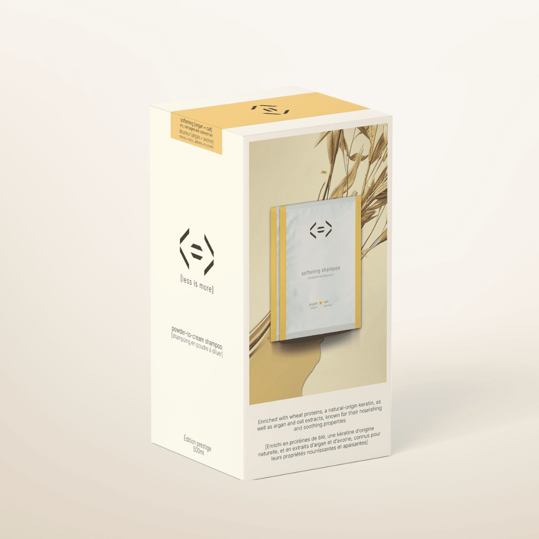 Prestige set - gentle shampoo 500 ml [argan + oat]