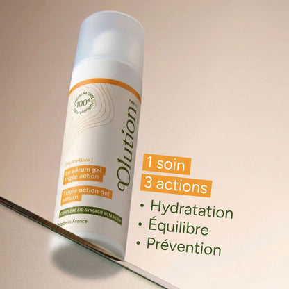 The triple-action gel serum