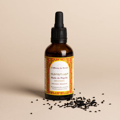 Rêve d’Ethiopie - Huile de Nigelle cosmétique et capillaire (የኢትዮጵያን ህልም) - Chute de cheveux