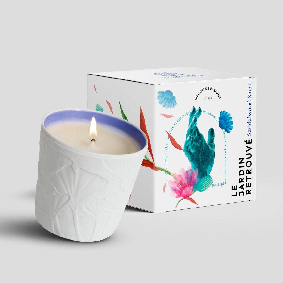 Sacred Sandalwood Scented Candle