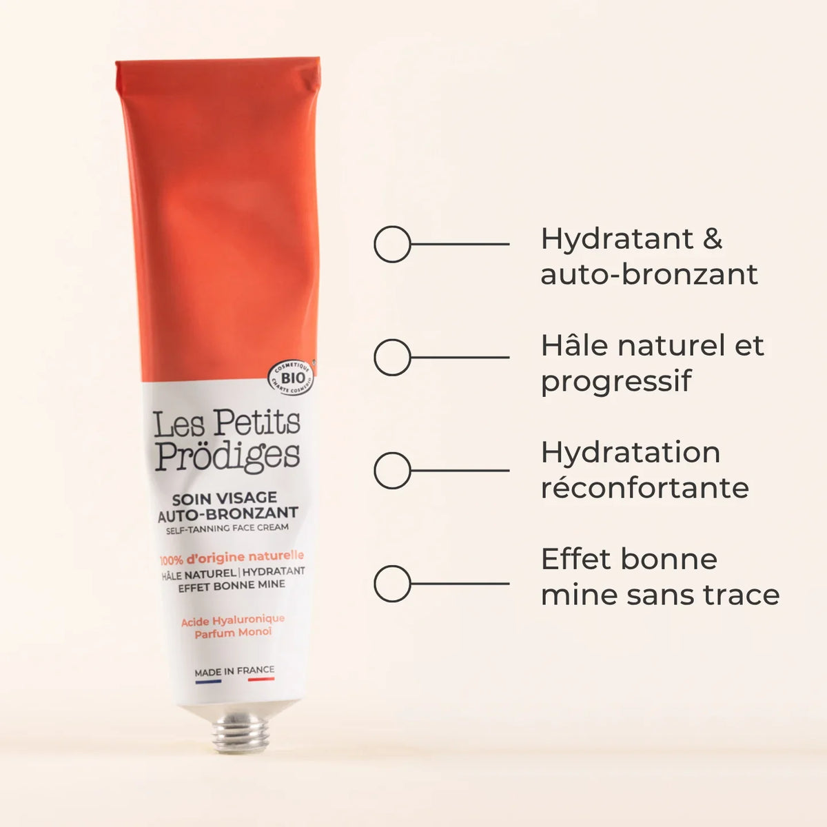Soin Visage Auto-Bronzant