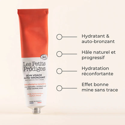 Soin Visage Auto-Bronzant