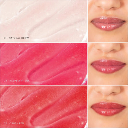 Organic lip oil