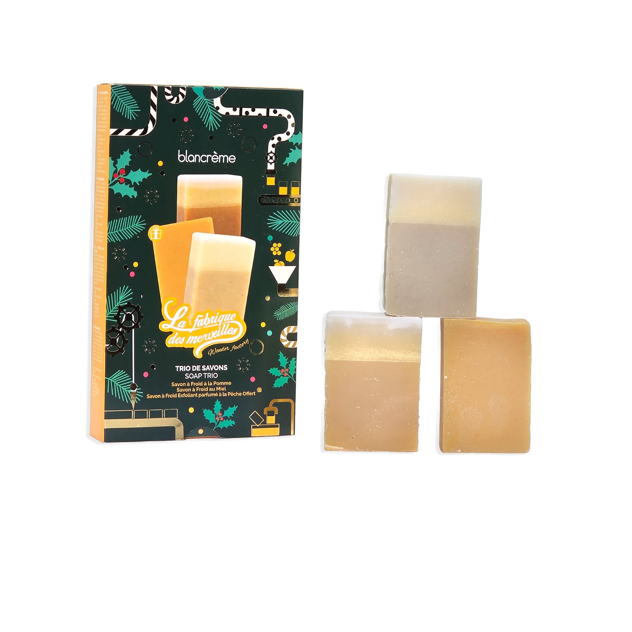 Body soap trio - Apple, Honey & Peach