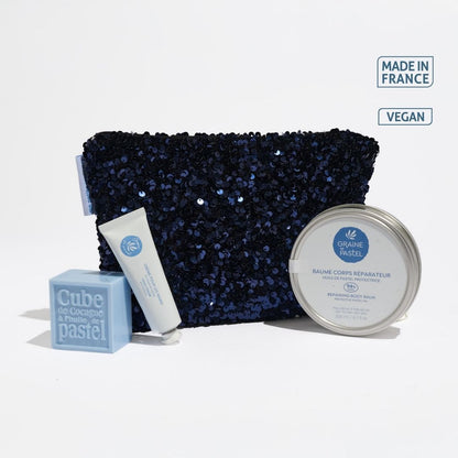 ICONIC glittery pouch